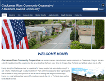 Tablet Screenshot of clackamasrivercommunity.coop